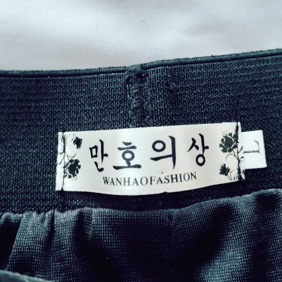 Black sequined leggings, size L - Picture 4 of 5